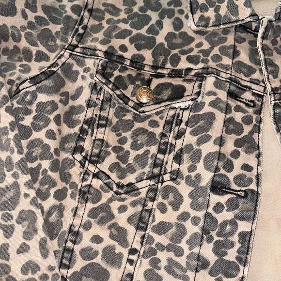 Nordstrom Leopard Print Denim Jacket by STS BLUE - Colbey Jacket - Picture 8 of 14